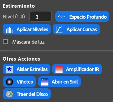 Barra de herramientas de Edición Avanzada